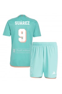 Inter Miami Luis Suarez #9 Babytruitje 3e tenue Kind 2024-25 Korte Mouw (+ Korte broeken)